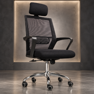 JIHAD Furniture mesh office chair - All Black